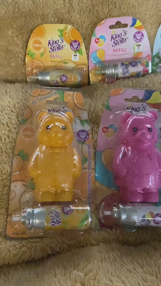 King’s Stella (คิงส์สเตลล่า) Freshy Bear คิงส์สเตลล่า เฟรชชี่ แบร์ น้ำหอม น้ำหอมปรับอากาศ ติดห้องน้ำ 15 ml