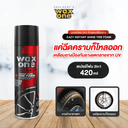 *President's WaxOne Eazy Instant Shine Tire Foam สเปรย์โฟมปกป้องพร้อมเคลือบเงายางรถยนต์