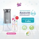 *King's Stella เครื่องจ่ายสบู่เหลวอัตโนมัติ สีเงิน + King's Stella แฮนด์ เฟรช คลีน&แคร์ 250 ml.
