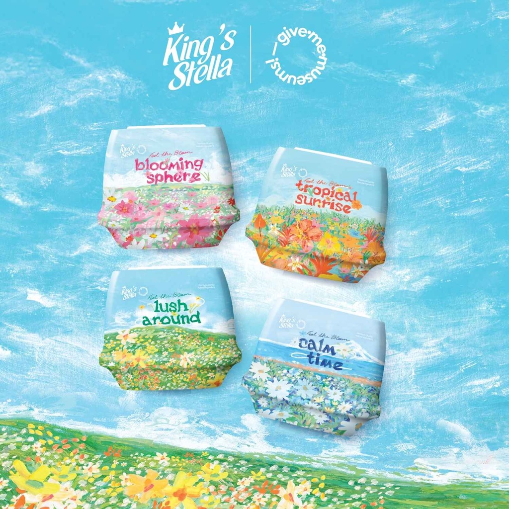 *King's Stella ฟีล เดอะ บลูม แอร์เฟรชเชนเนอร์เจล 180 g. 
